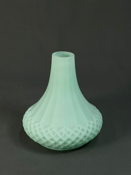 Ваза Бирюза матовый Хильда-1